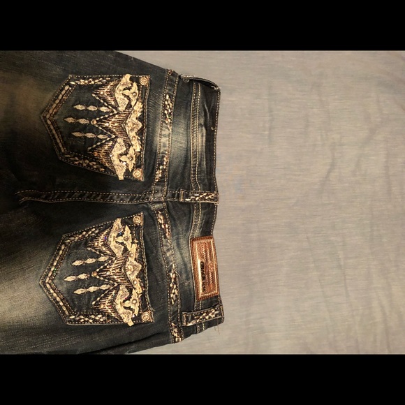 Grace in LA awesome women’s jeans size 25 skinny - Picture 3 of 5